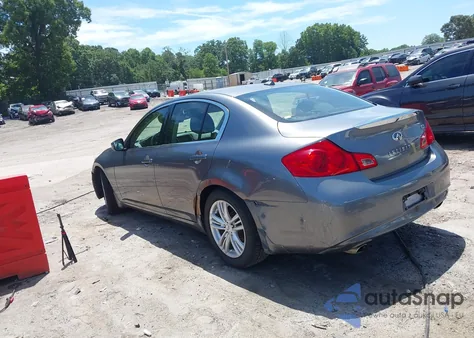 2012 Infiniti G25 Journey из США, поврежденный, VIN JN1DV6AP7CM811991